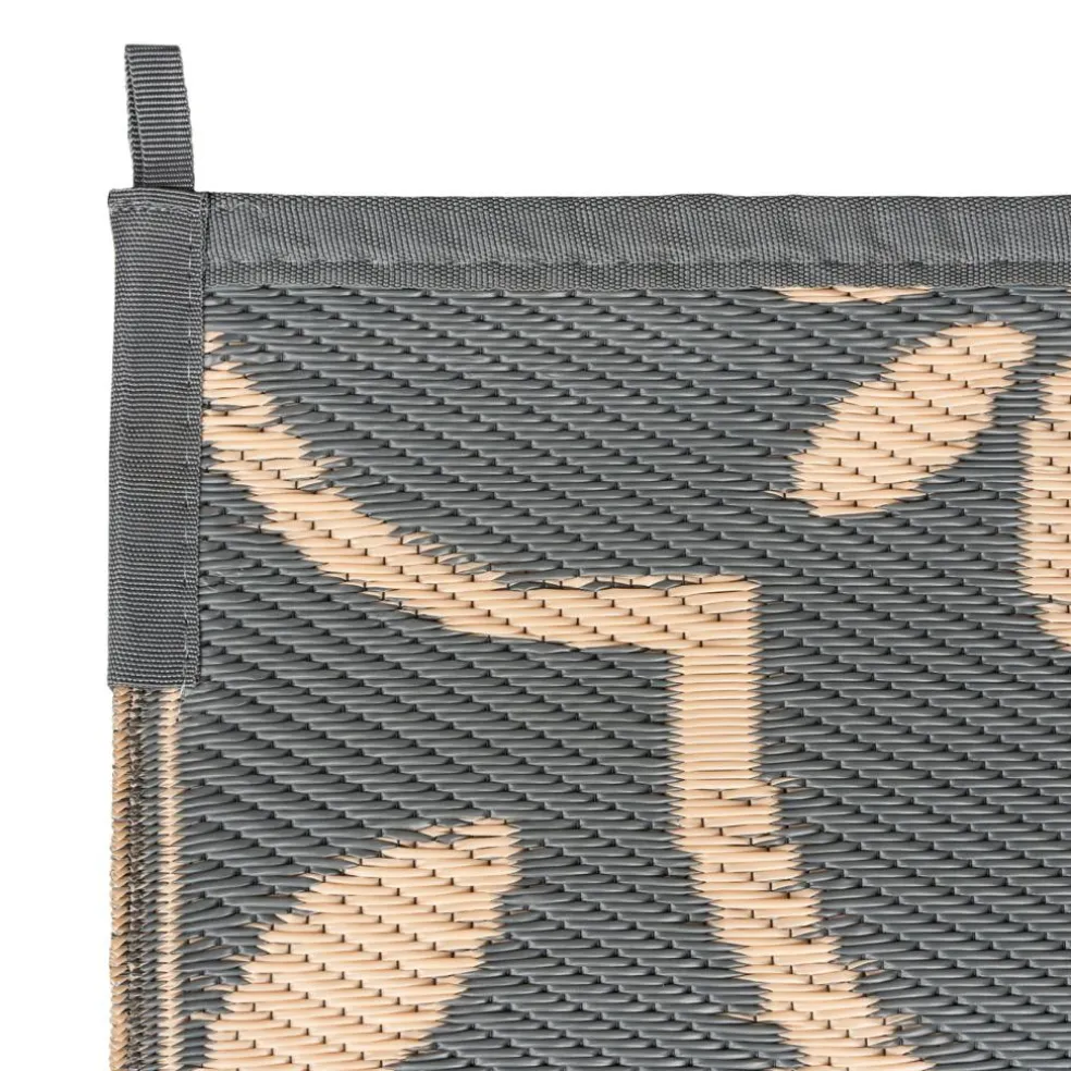 Safarica Safarimat buitenkleed 270 x 400 cm tiles grey beige