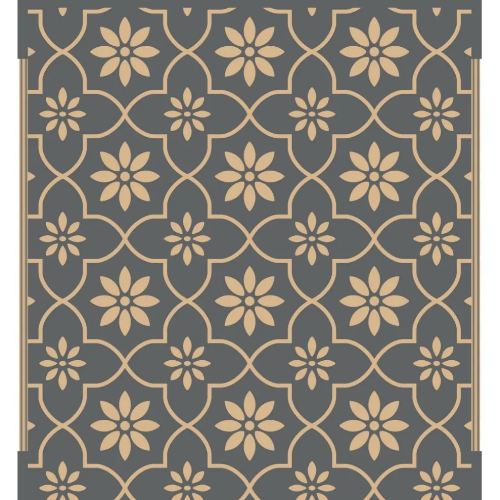 Safarica Safarimat buitenkleed 270 x 300 cm tiles grey beige