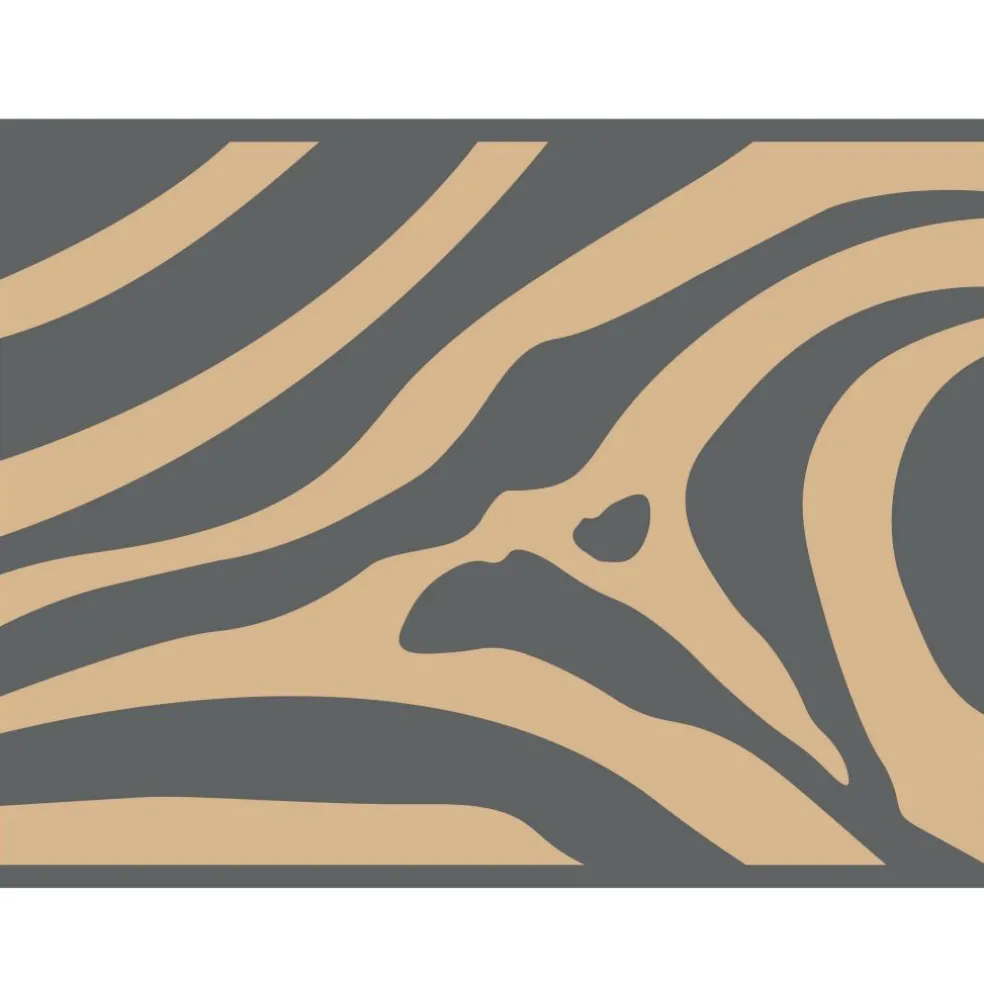 Safarica Safarimat buitenkleed 270 x 200 cm zebra beige