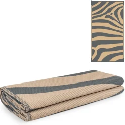 Safarica Safarimat buitenkleed 270 x 500 cm zebra beige