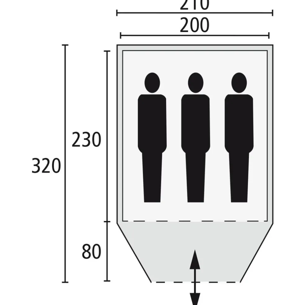 Safarica Speed 210 Plus Quick up paraplutent green