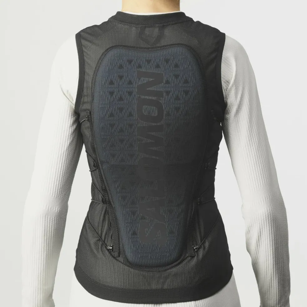 Salomon Flexcell Pro rugbeschermer junior black