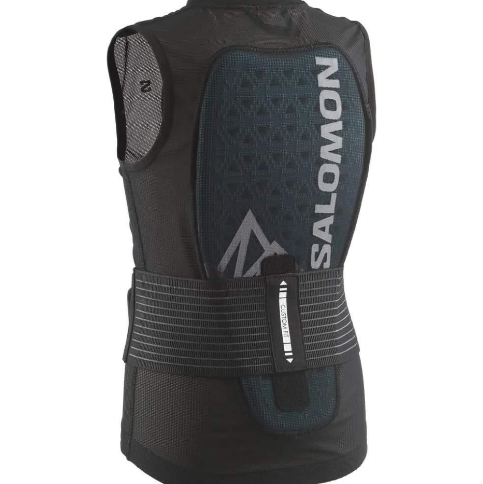 Salomon Flexcell Pro Vest rugbeschermer junior black