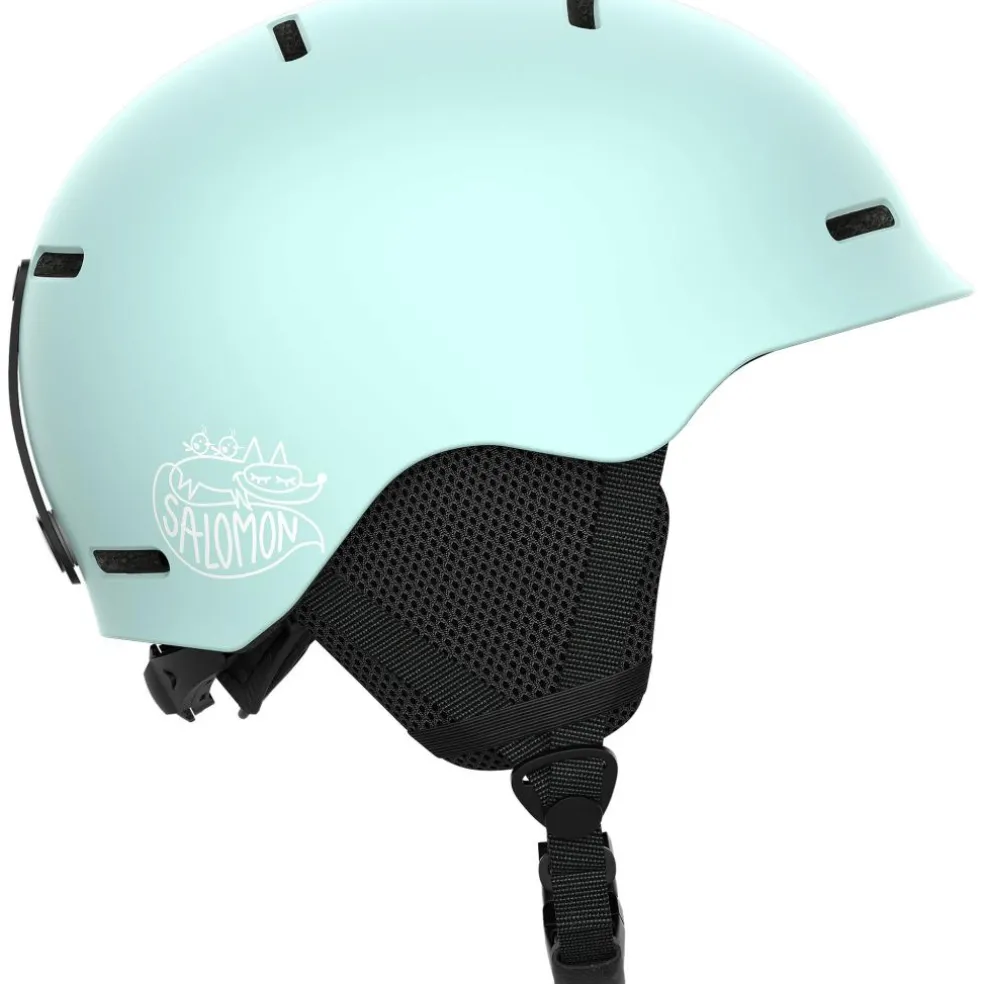 Salomon Orka skihelm junior bleached aqua