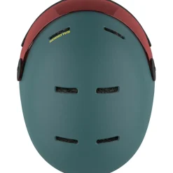 Salomon Orka Visor skihelm junior north atlantic