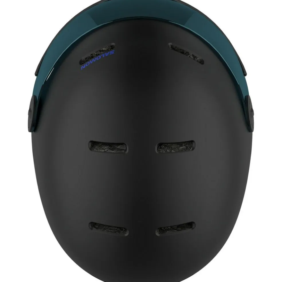 Salomon Orka Visor skihelm junior black