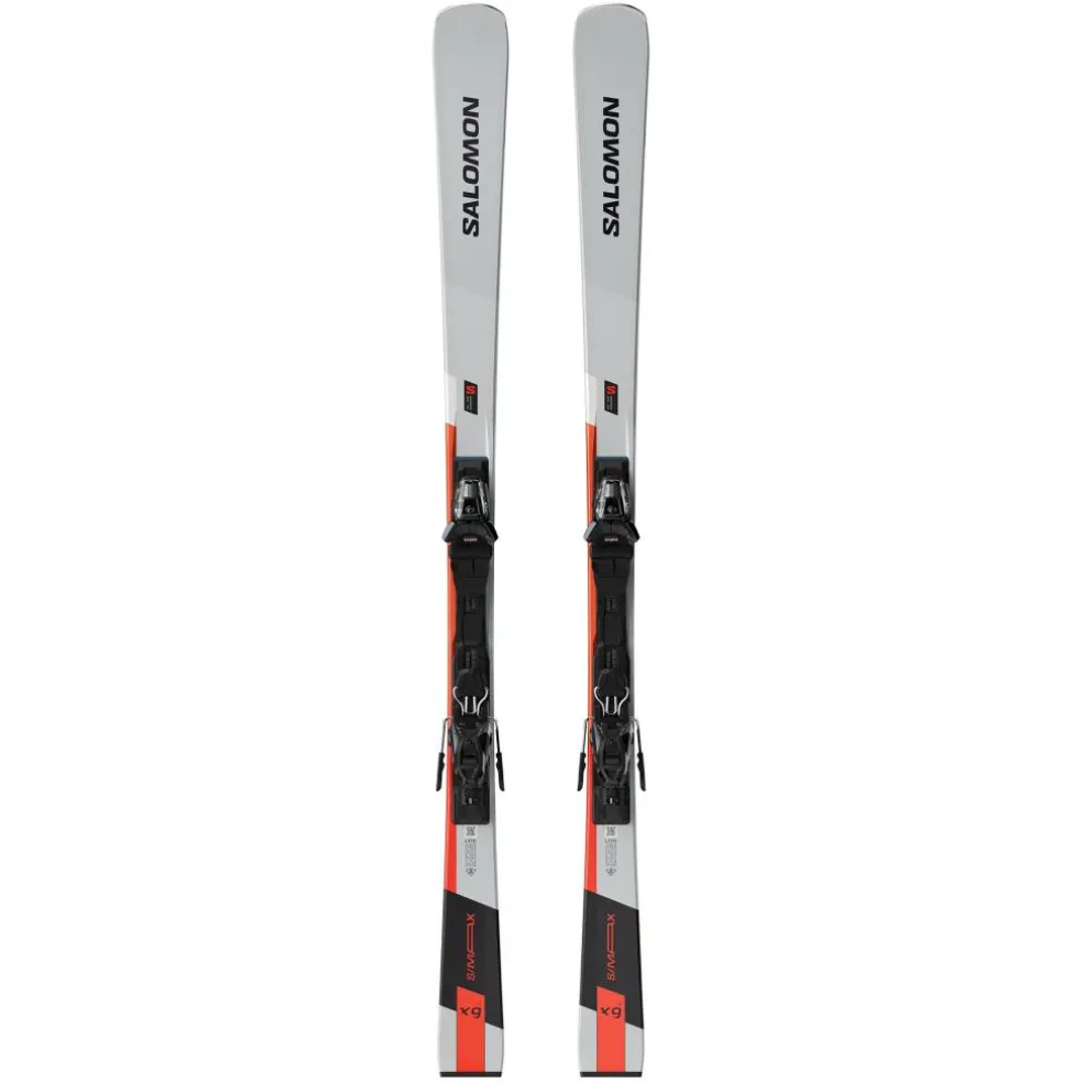 Salomon S/Max X9 Ti 24 - 25 ski's met M 11 GW binding