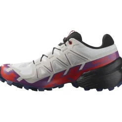 Salomon Speedcross 6 hardloopschoenen dames white sparkling grape