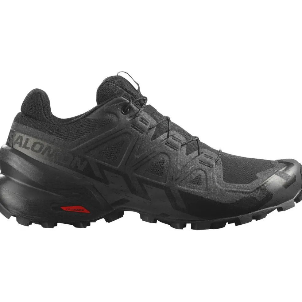 Salomon Speedcross 6 hardloopschoenen dames black phantom