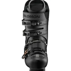 Salomon S/Pro Delta X90 skischoenen heren black dark grey metallic orange tiger