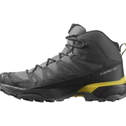 Salomon X ULTRA 360 GORE-TEX wandelschoenen heren castlerock black spicy mustard