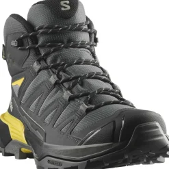 Salomon X ULTRA 360 GORE-TEX wandelschoenen heren castlerock black spicy mustard