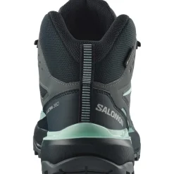 Salomon X ULTRA 360 GORE-TEX wandelschoenen dames turbulence carbon tourmaline