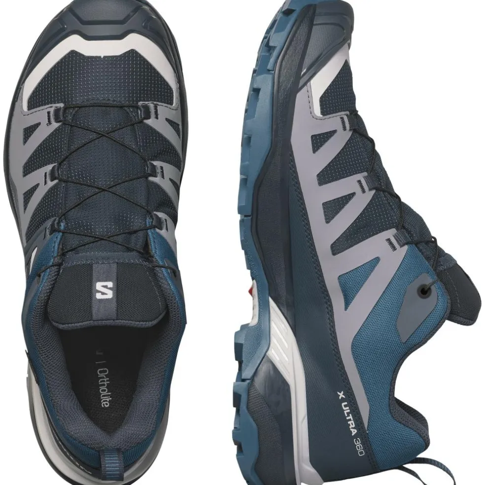 Salomon X Ultra 360 GTX Lo wandelschoenen heren carbon india ink deep dive