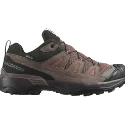 Salomon X ULTRA 360 LEATHER GORE-TEX wandelschoenen dames cognac peppercorn black