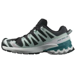 Salomon XA Pro 3D V9 GTX wandelschoenen dames black bleached aqua harbor blue