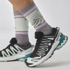 Salomon XA Pro 3D V9 GTX wandelschoenen dames black bleached aqua harbor blue