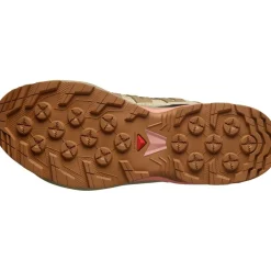 Salomon X-ADVENTURE RECON GORE-TEX wandelschoenen dames falcon desert tan hyma pink