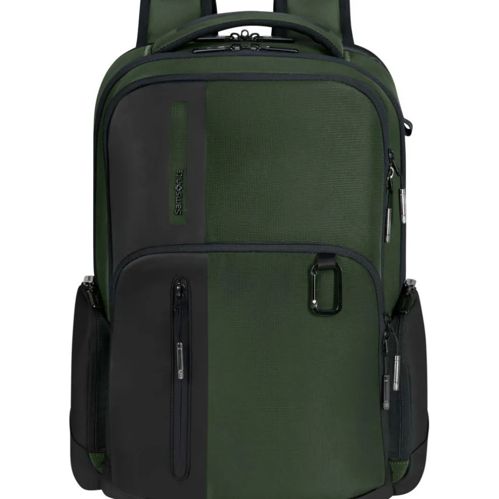 Samsonite Biz2go Daytrip 15,6 inch laptop rugzak 22,5 liter earth green