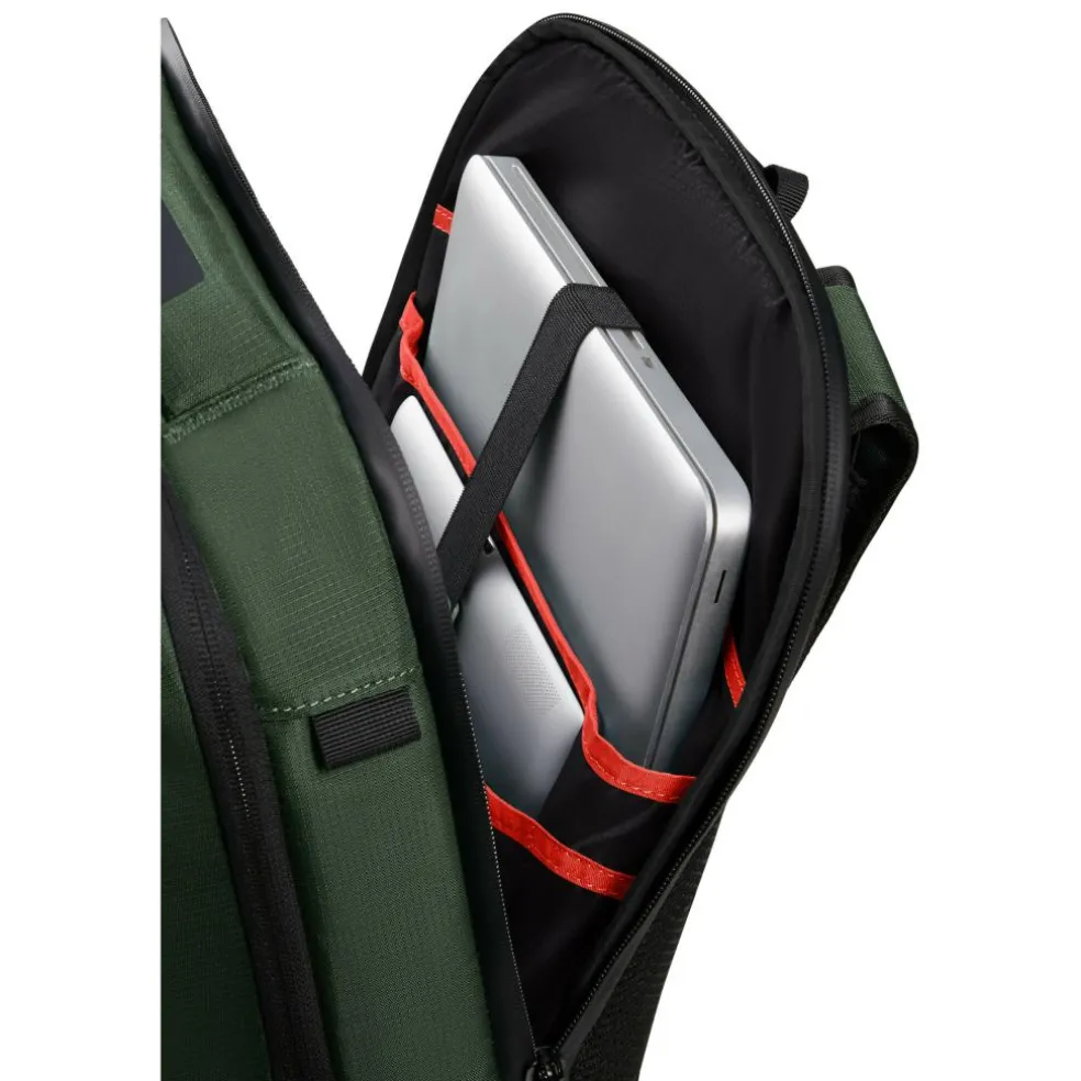 Samsonite Biz2go Daytrip 15,6 inch laptop rugzak 22,5 liter earth green