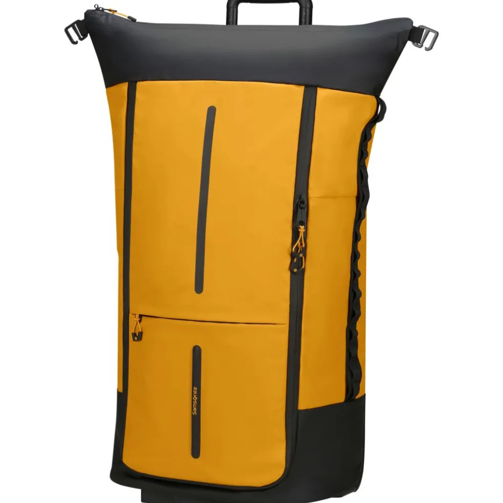 Samsonite Ecodiver Foldable Duffle On Wheels koffer 82 - 25 cm yellow black