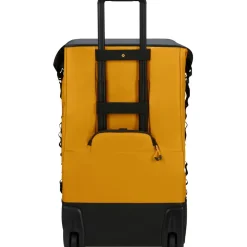 Samsonite Ecodiver Foldable Duffle On Wheels koffer 82 - 25 cm yellow black