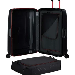 Samsonite Essens Spinner 75 koffer charcoal red