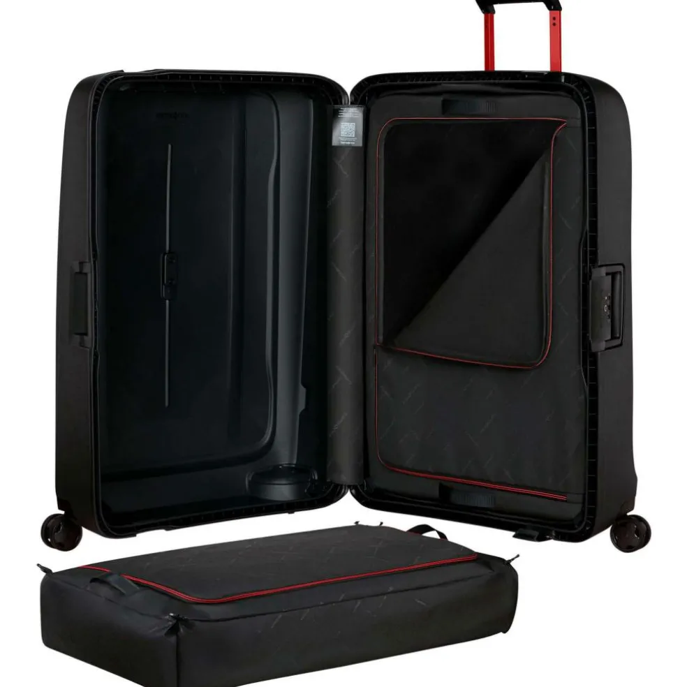 Samsonite Essens Spinner 81 koffer charcoal red