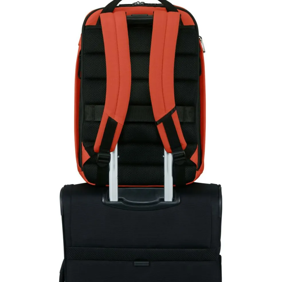 Samsonite Moderny 15,6 inch laptop rugzak 22,5 liter terracotta red