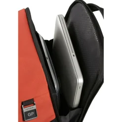 Samsonite Moderny Underseat 14,1 inch laptop rugzak 20 liter terracotta red