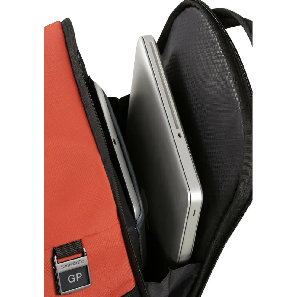 Samsonite Moderny Underseat 14,1 inch laptop rugzak 20 liter terracotta red