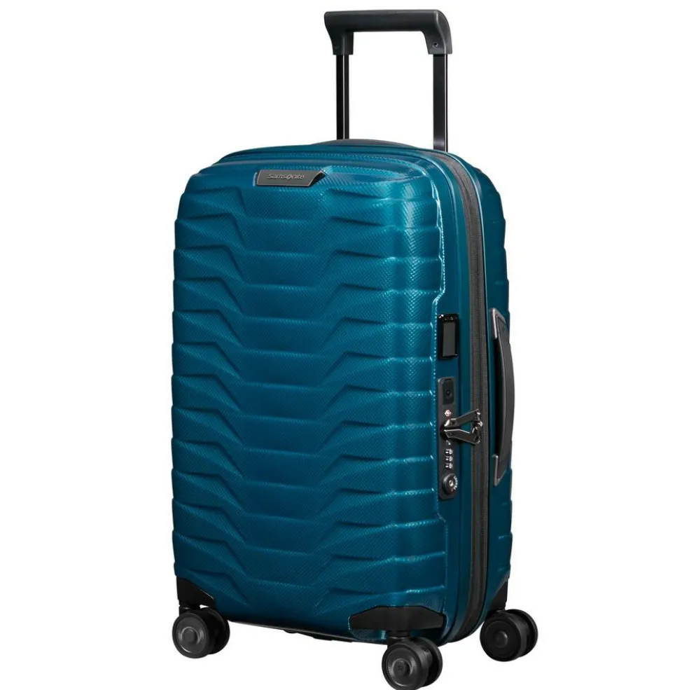 Samsonite Proxis Spinner 55 koffer petrol blue