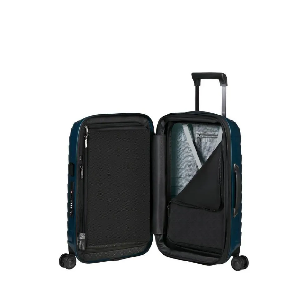 Samsonite Proxis Spinner 55 koffer petrol blue