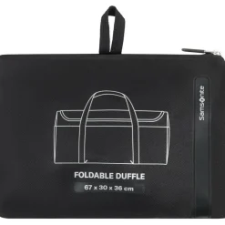 Samsonite Ta Revolution Foldable Duffle L 70 liter reistas black