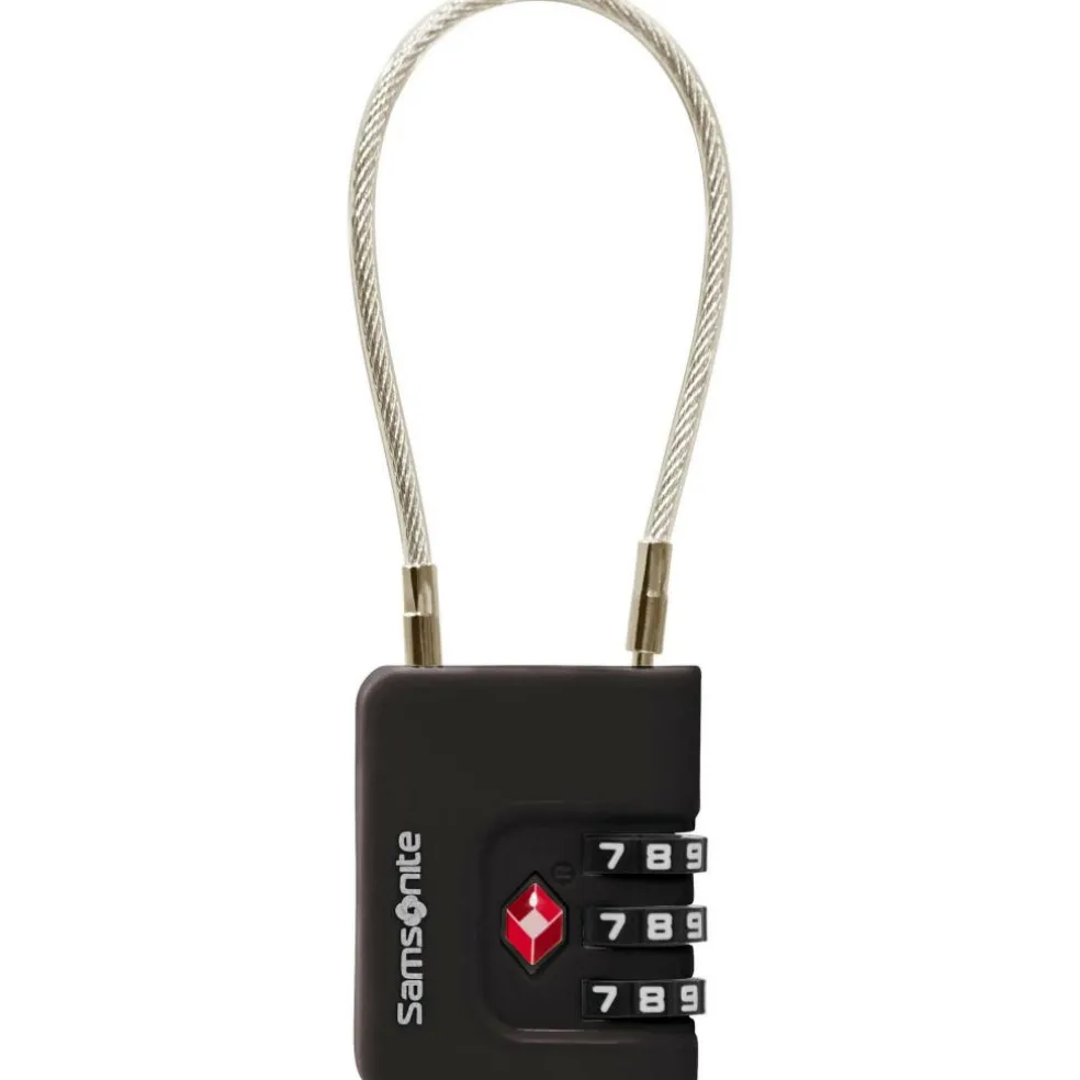 Samsonite Ta Revolution TSA kabelslot black