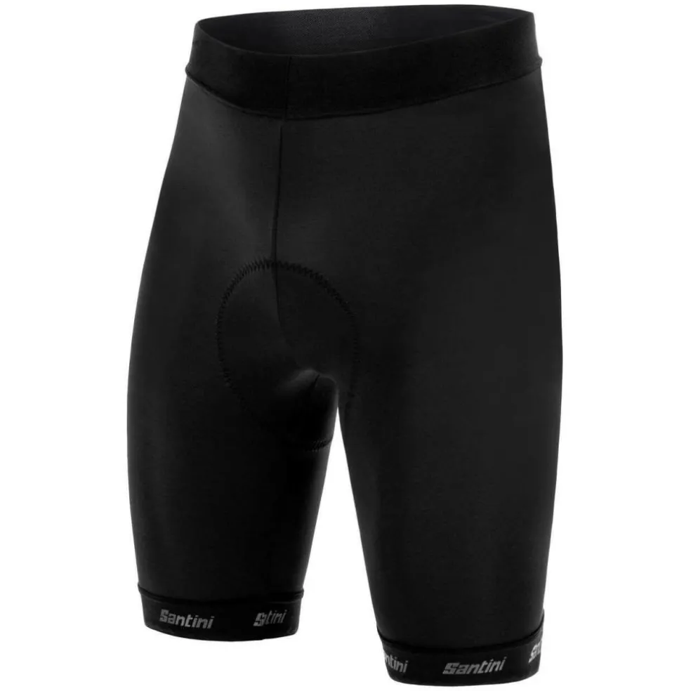 Santini Cubo Shorts fietsonderbroek heren black