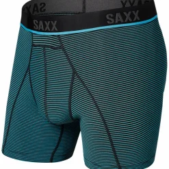 SAXX Kinetic LC mesh onderbroek heren cool blue feed  stripe