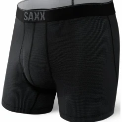 SAXX Quest QD mesh onderbroek heren black