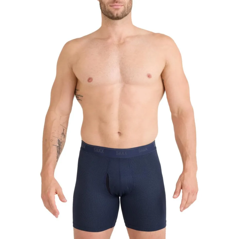 SAXX Quest Quick-Dry Mesh onderbroek heren maritime