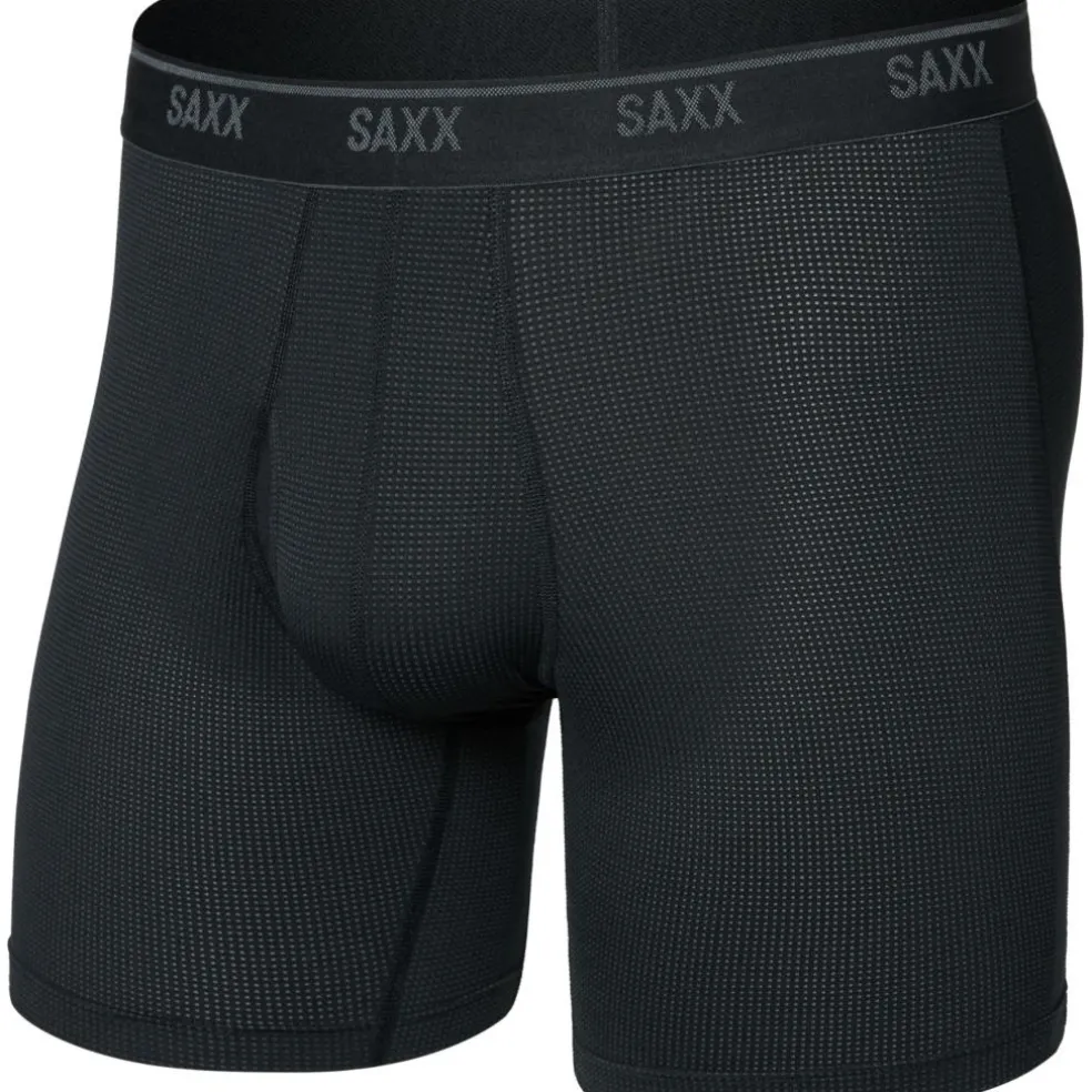 SAXX Quest Quick-Dry Mesh onderbroek heren black