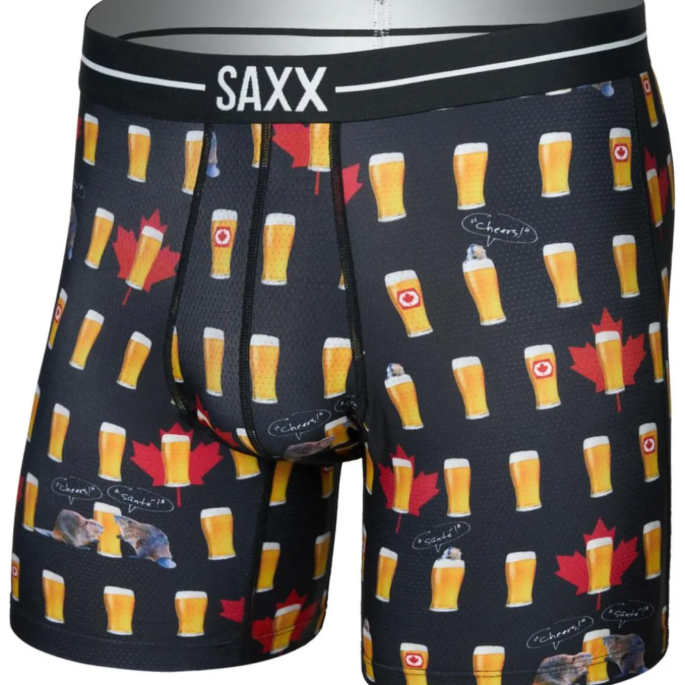 SAXX Volt Breathable Mesh onderbroek heren cheers canada-black