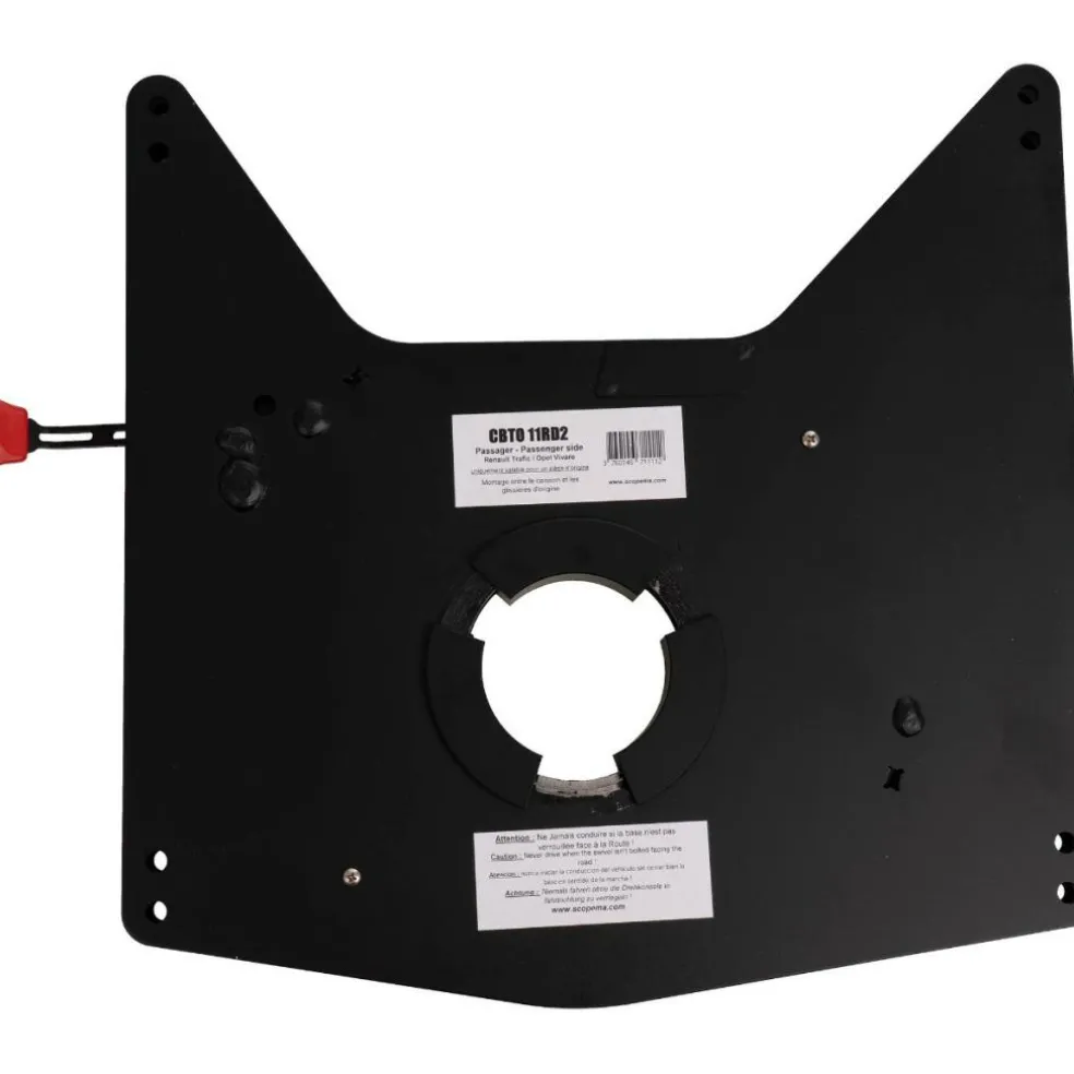 Scopema Renault Trafic Opel Vivaro draaiplateau bijrijder van 2001 tot 2014