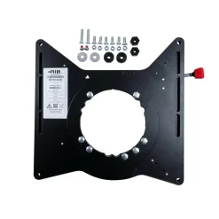 Scopema V3 Volkswagen T5 T6 T6.1 draaiplateau bestuurder met accu verhoging en handremverlaging black