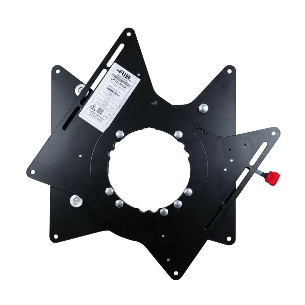 Scopema V3 Volkswagen T5 T6 T6.1 draaiplateau bestuurder met accu verhoging en handremverlaging black