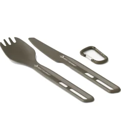 Sea To Summit  Frontier Ultralight bestekset 2-delig grijs