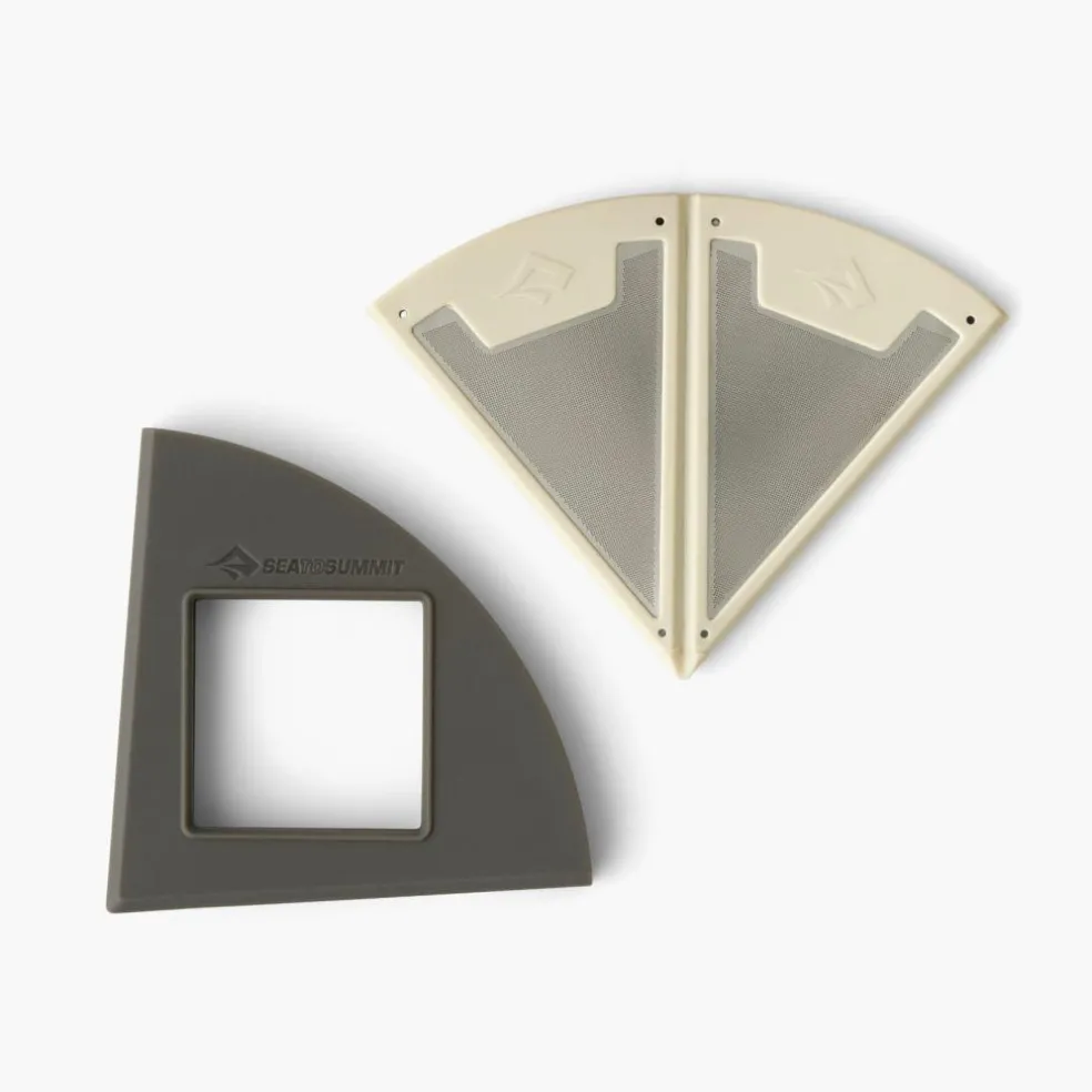 Sea To Summit Frontier Ultralight opvouwbare koffiefilter bone white