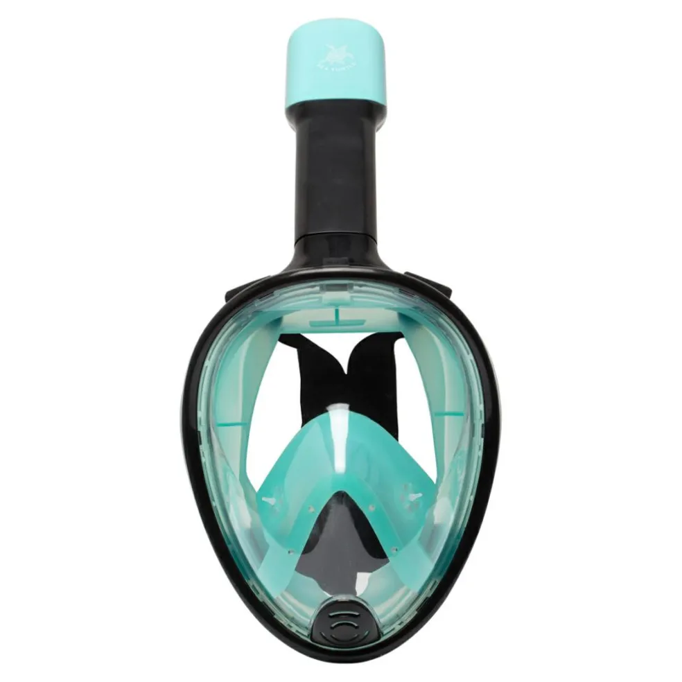 Sea Turtle snorkelmasker black turquoise - L - XL