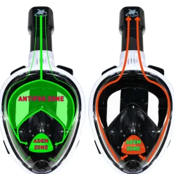 Sea Turtle snorkelmasker white black - L - XL