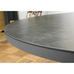 SENS-Line Bianca dining tafel ø 140 cm antraciet