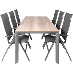 SENS-Line Elena Legato Curve 220 x 100 cm tuinset 7-delig